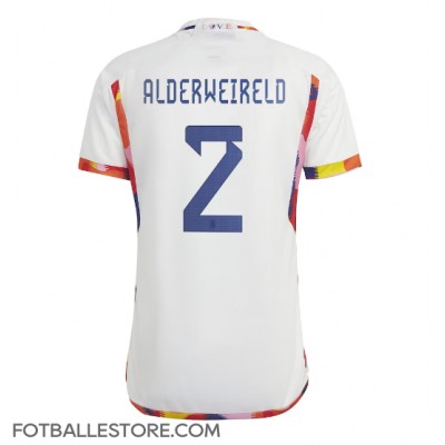 Belgia Toby Alderweireld #2 Bortedrakt VM 2022 Kortermet